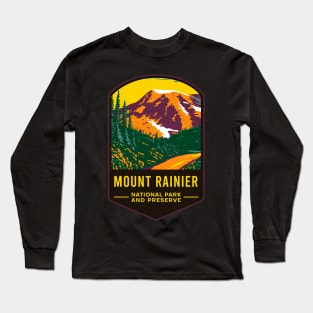 Mount Rainier National Park And Preserve Long Sleeve T-Shirt